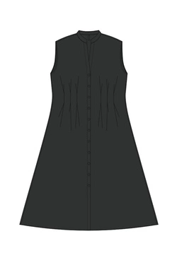 SUKIENKA DAMSKA L-SU-4937 BLACK-pakiet