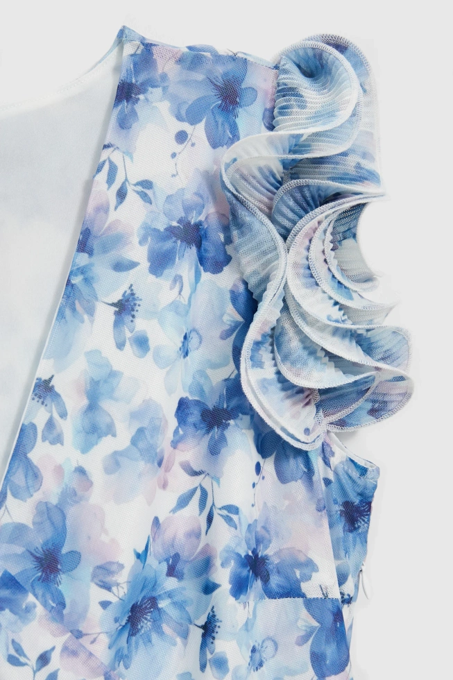 WOMEN'S DRESS L-SU-4921 L.BLUE