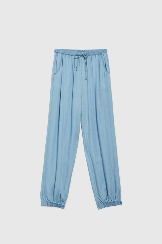 WOMEN'S PANTS L-SP-4620 BLUE-set