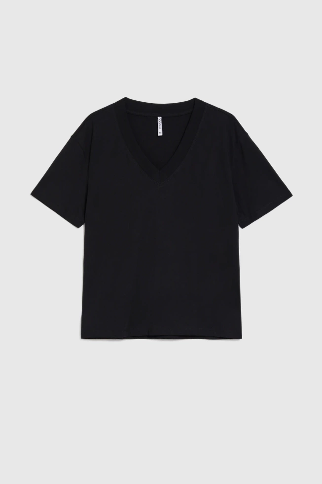 WOMEN'S TSHIRT L-TS-4950 BLACK