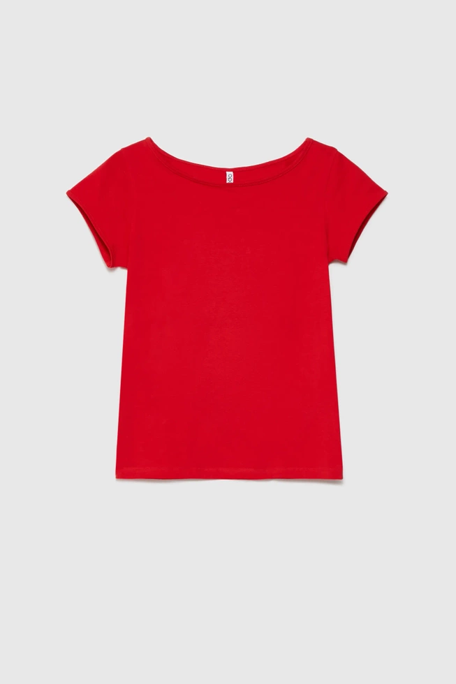 WOMEN'S TSHIRT L-TS-4622 RED-set