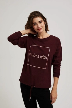 BLUZA DAMSKA Z-BL-4212 D.BROWN