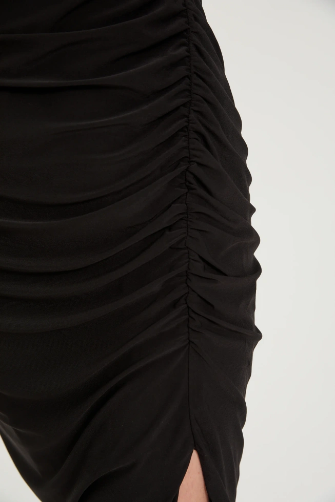 WOMEN'S DRESS L-SU-4916 BLACK-set