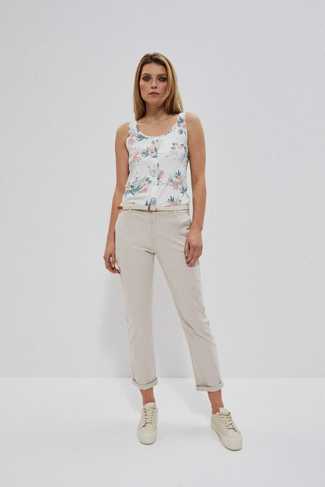Top with flowers