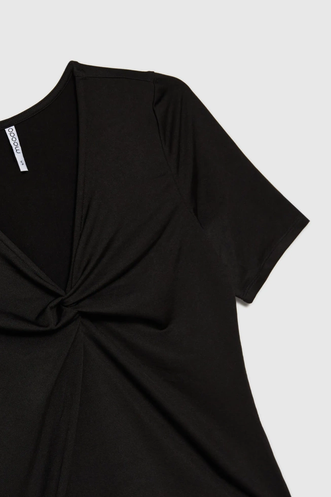 WOMEN'S TSHIRT L-TS-4605 BLACK