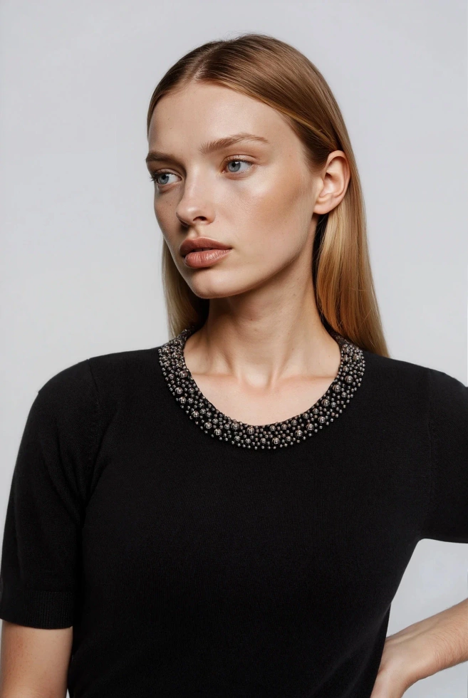 WOMEN'S SWEATER Z-SW-4864 BLACK