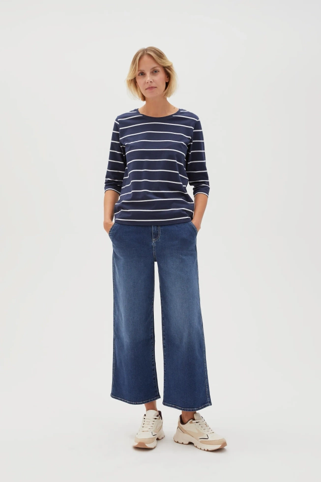 BLUZKA DAMSKA L-TS-4615 NAVY