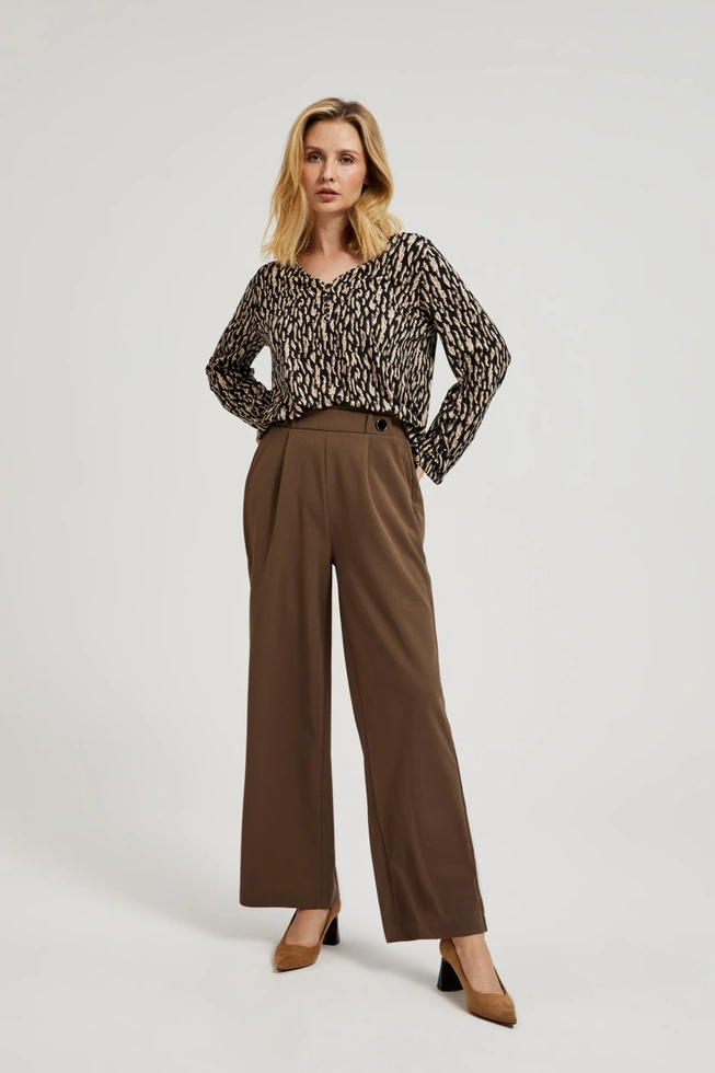 WOMEN'S PANTS Z-SP-4510 COFFEE