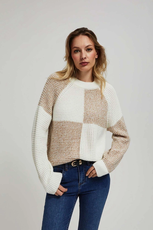 SWETER DAMSKI Z-SW-4234 D.BEIGE