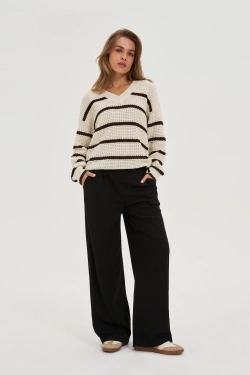 WOMEN'S PANTS Z-SP-4805 BLACK-set