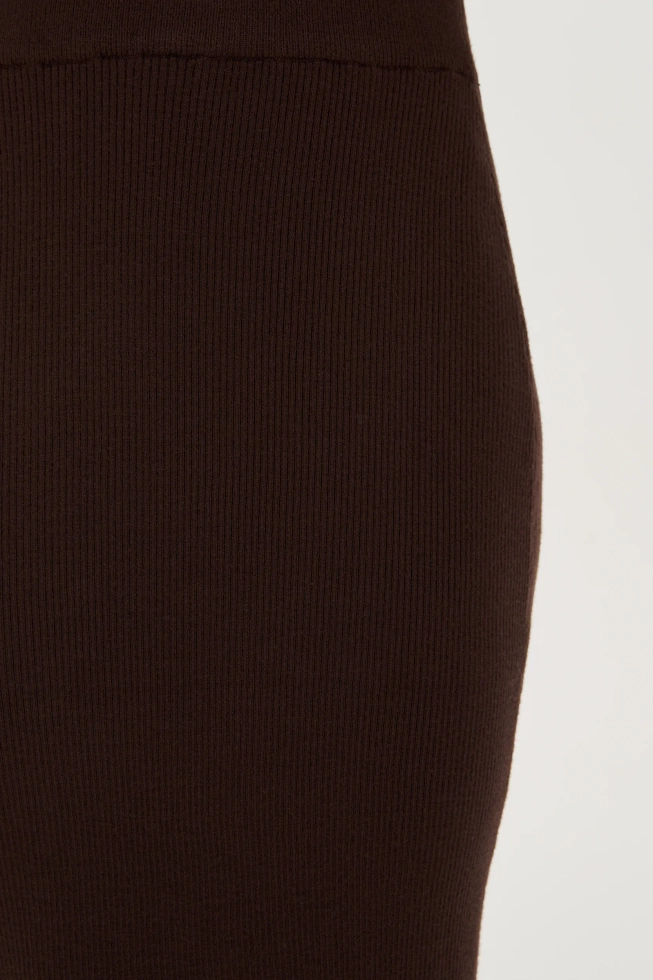 SPÓDNICA DAMSKA Z-SC-4800 BROWN