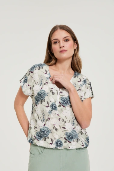 KOSZULA DAMSKA L-KO-4903 OLIVE