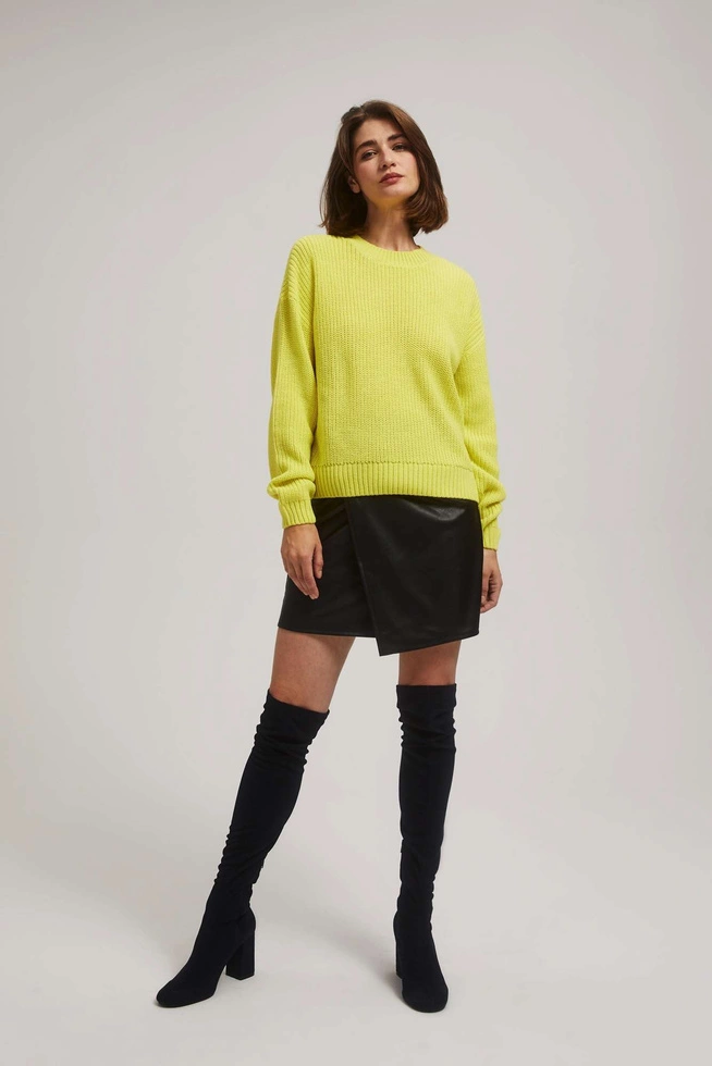 SWETER DAMSKI Z-SW-4259 LIME-pakiet