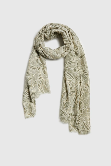 WOMEN'S SCARF L-SZ-4937 OLIVE