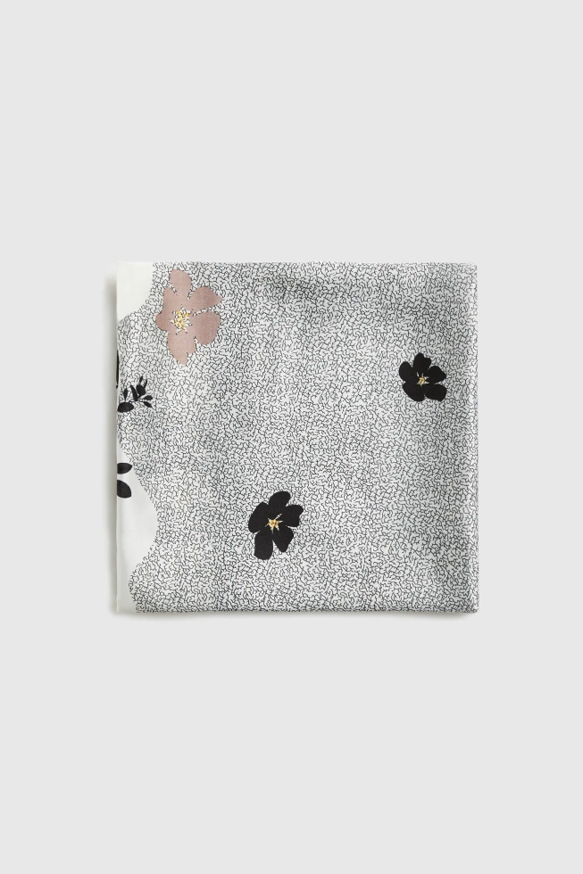 WOMEN'S SCARF L-SZ-4920 BLACK