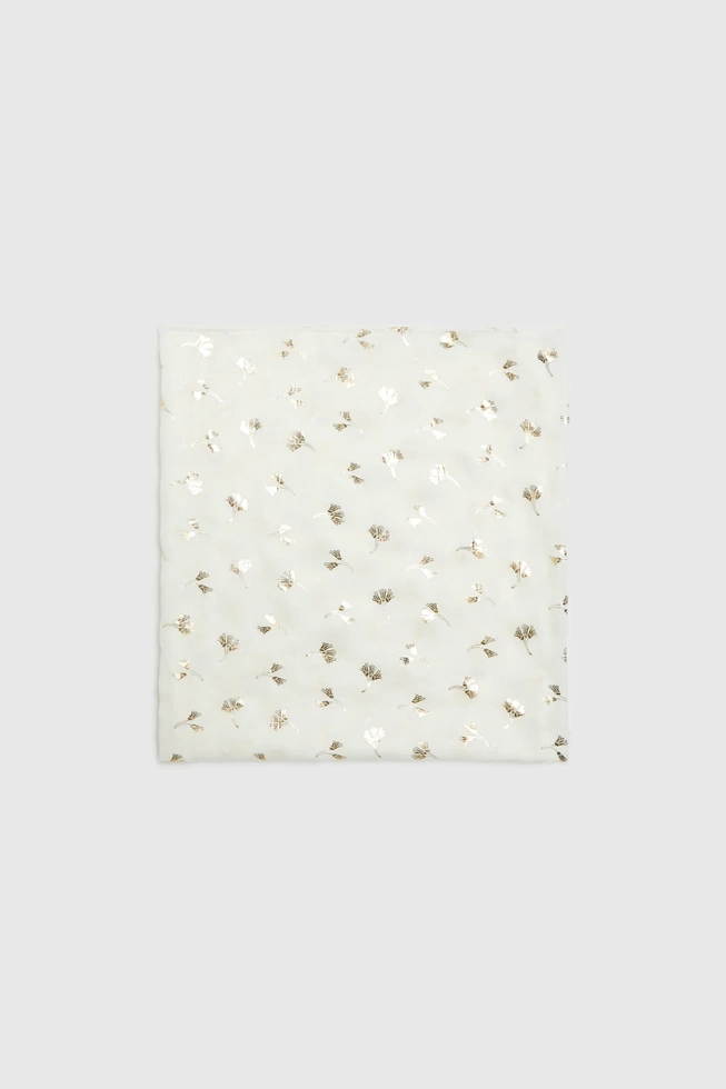 WOMEN'S SCARF L-SZ-4600 OFF WHITE