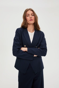 MARYNARKA DAMSKA L-MR-4925 NAVY