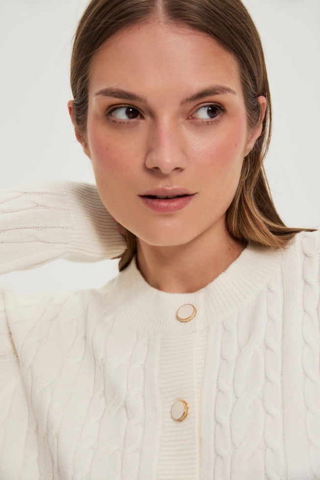 WOMEN'S SWEATER Z-SW-4835 OFF WHITE