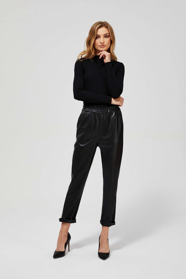 Eco leather pants