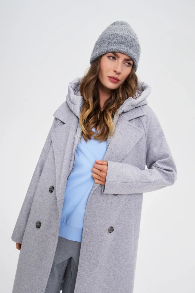 WOMEN'S JACKETS Z-KU-4801 GREY MEL