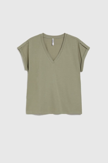 WOMEN'S TSHIRT L-TS-4621 OLIVE