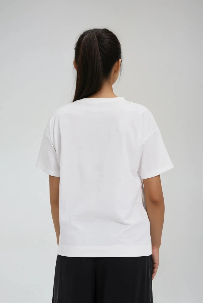 KOSZULKA DAMSKA L-TS-4749 OFF WHITE