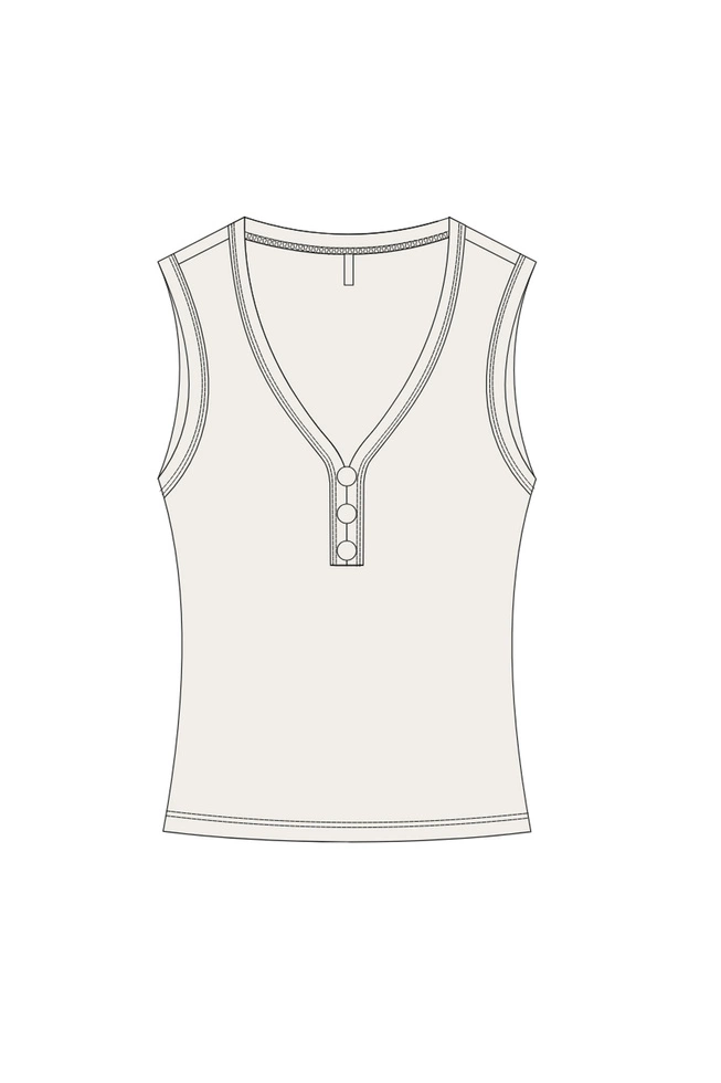 WOMEN'S TOP L-TS-5016 OFF WHITE