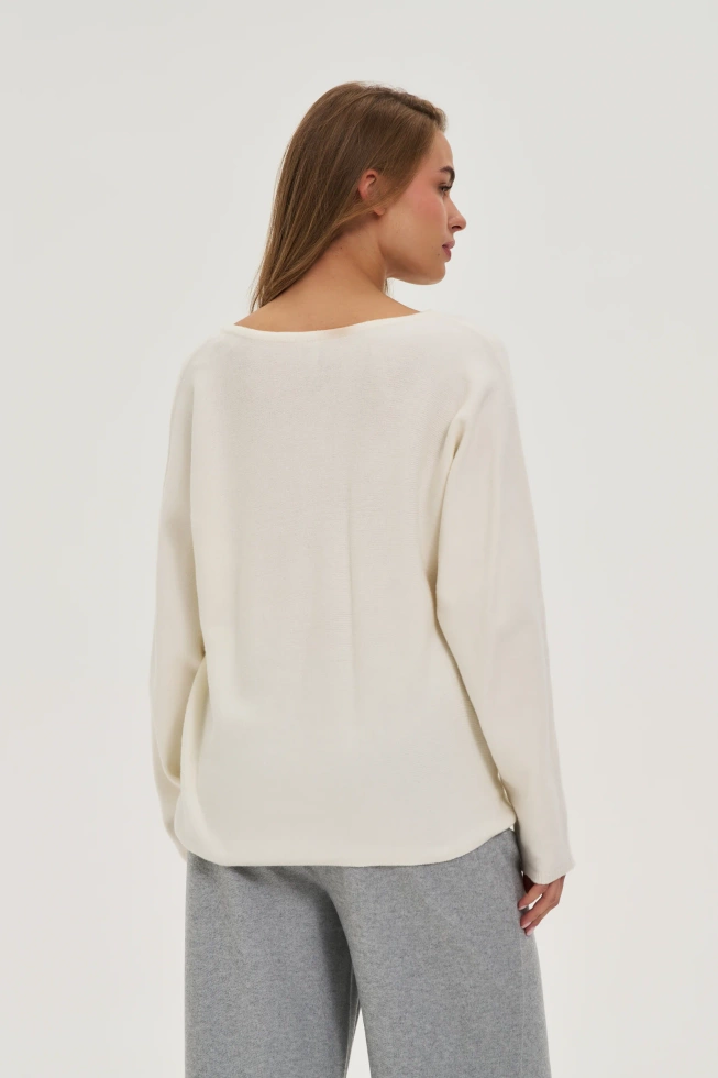 WOMEN'S SWEATER Z-SW-4831 OFF WHITE