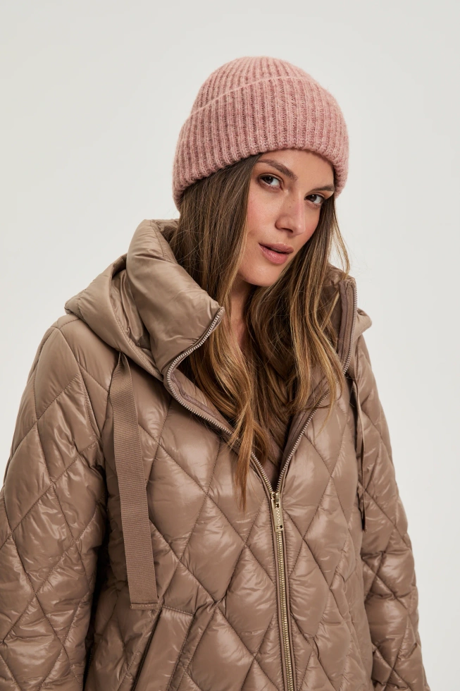 CZAPKA DAMSKA Z-CZ-4806 DUSTY PINK