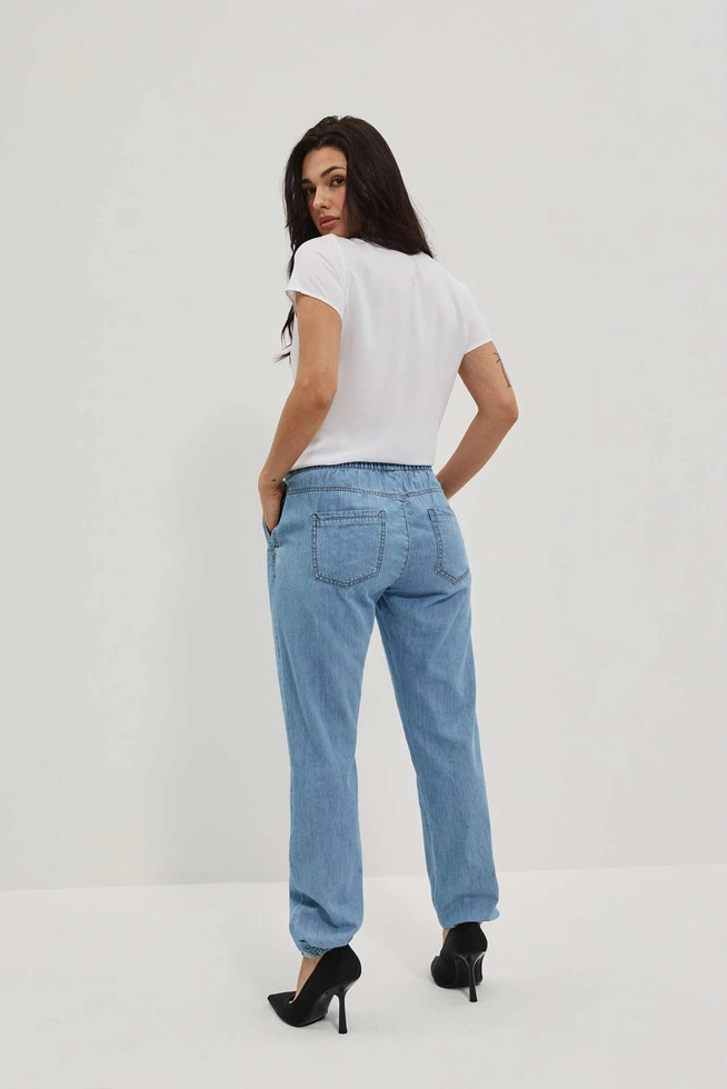 LADIES JEANS L-JE-4004 BLUE