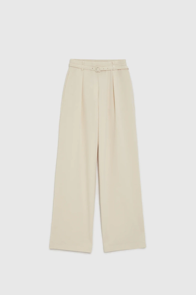 WOMEN'S PANTS L-SP-4901 D.CREAM-set