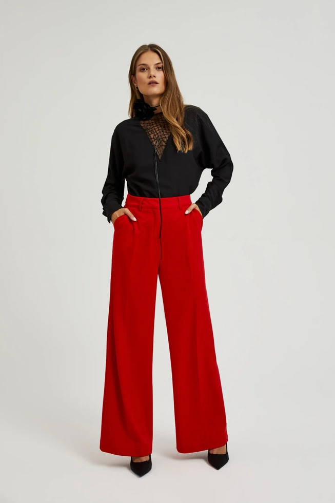 WOMEN'S PANTS Z-SP-4527 RED