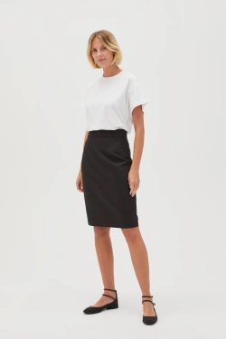 SPÓDNICA DAMSKA L-SC-4606 BLACK-pakiet