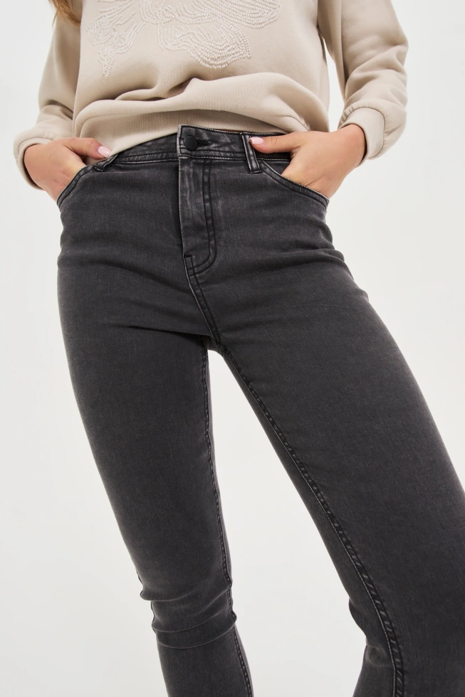 WOMEN'S JEANS Z-JE-4811 GRAPHITE