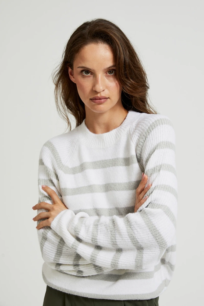 WOMEN'S SWEATER Z-SW-4509 OFF WHITE