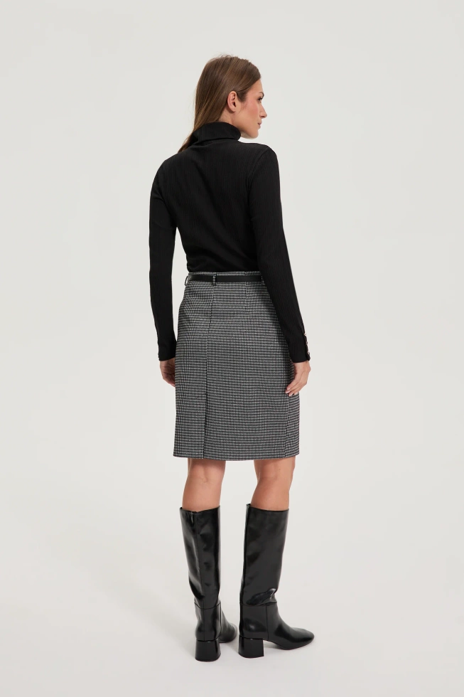 SPÓDNICA DAMSKA Z-SC-4801 GREY