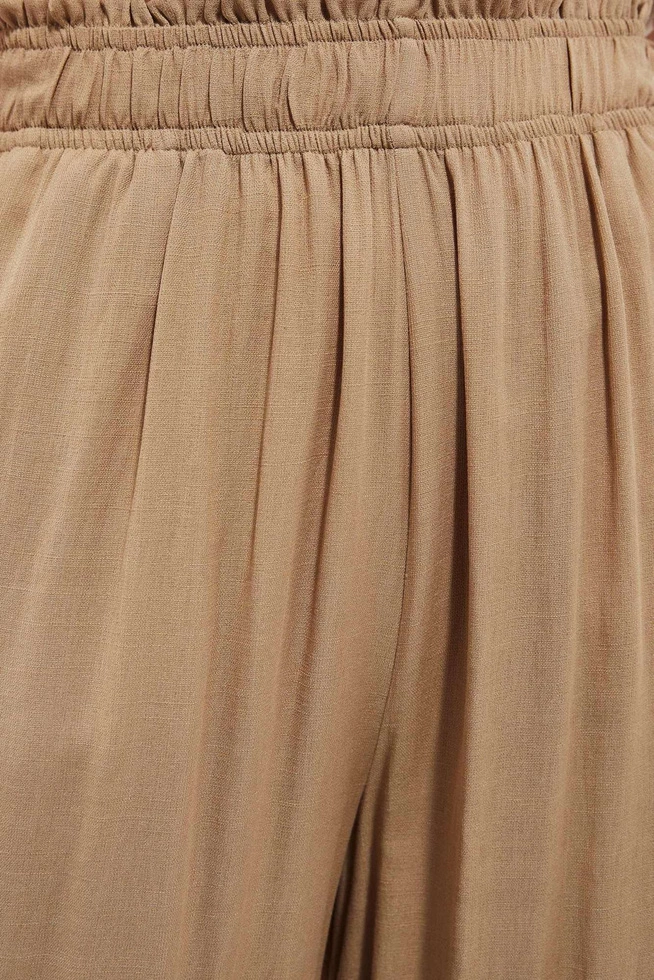 LADIES PANTS L-SP-4010 D.BEIGE