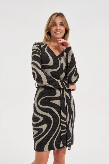 SUKIENKA DAMSKA Z-SU-4816 D.GREY