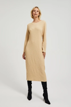 WOMEN'S DRESS Z-SU-4505 BEIGE