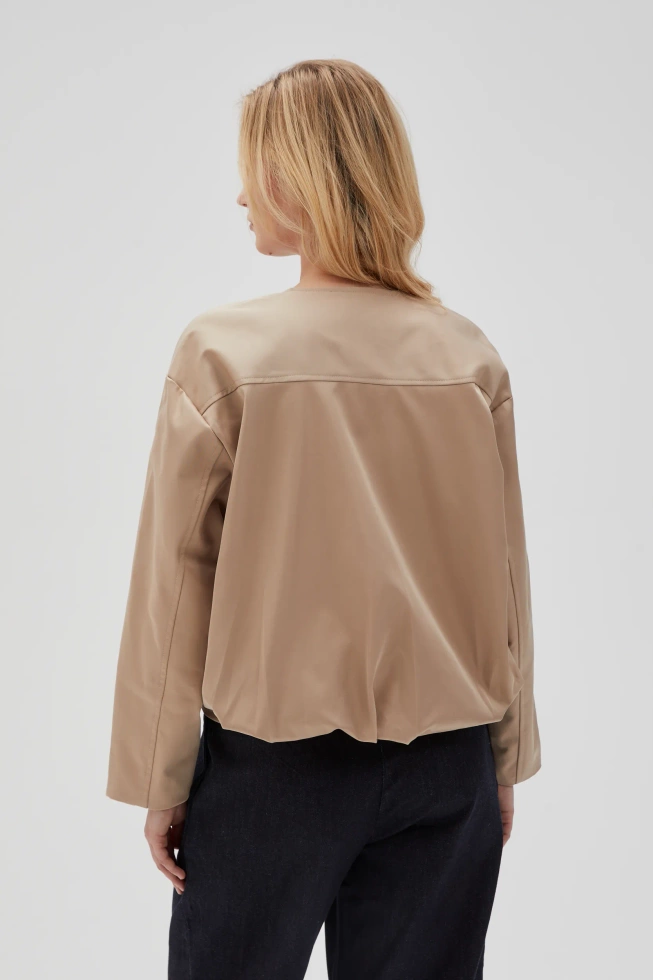 KURTKA DAMSKA L-KU-4617 BEIGE
