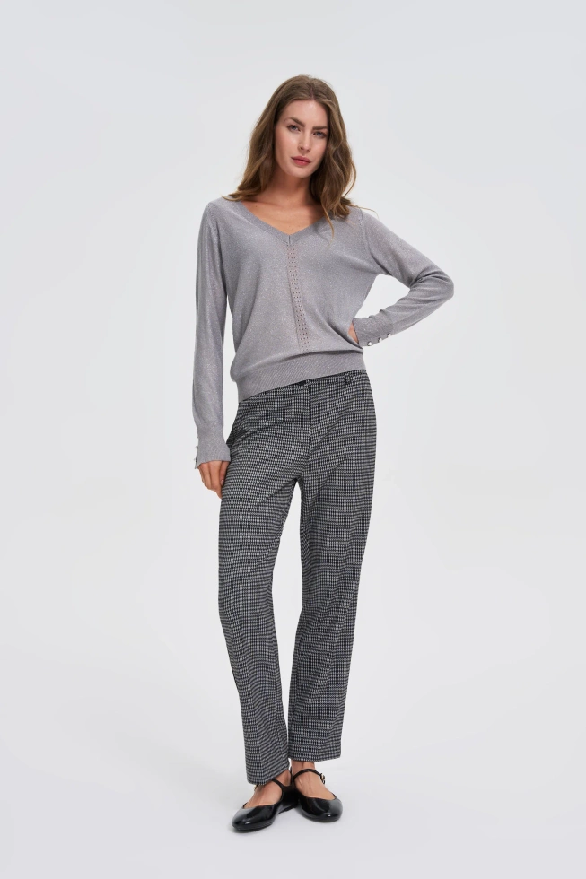 SWETER DAMSKI Z-SW-4807 L.GREY MEL