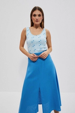 KOSZULKA DAMSKA L-TS-4082 PALE BLUE