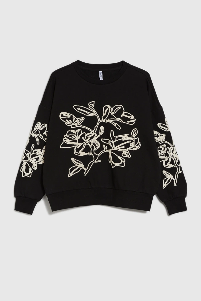 WOMEN'S SWEATSHIRT Z-BL-4817 BLACK-set