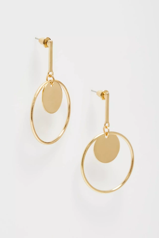 EARRINGS Z-KK-4203 GOLD