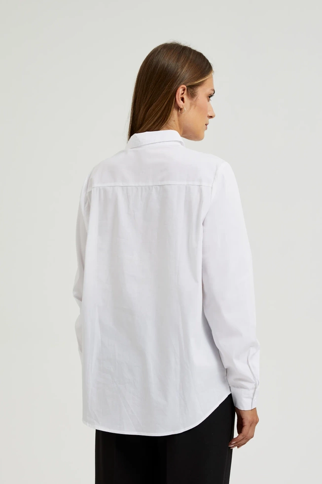 WOMEN'S SHIRT L-KO-4601 WHITE