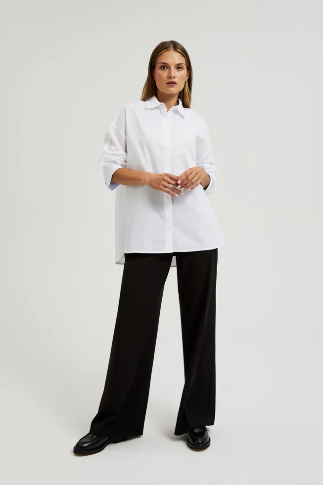 WOMEN'S SHIRT L-KO-4602 WHITE