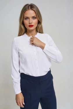 WOMEN'S SHIRT Z-KO-4801 WHITE-set