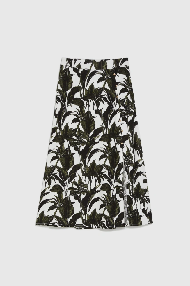 SPÓDNICA DAMSKA L-SC-4913 OFF WHITE-pakiet