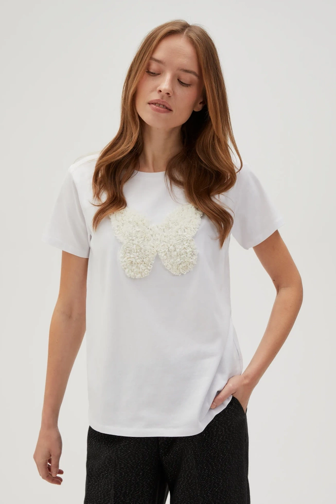 WOMEN'S TSHIRT Z-TS-4533 WHITE