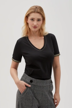 WOMEN'S T-SHIRT Z-TS-4540 BLACK